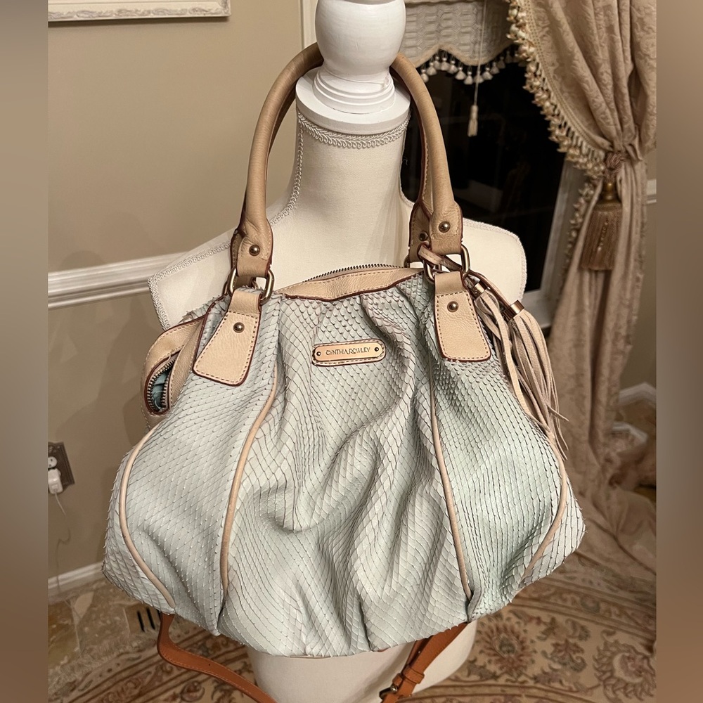 Cynthia Rowley  hobo mint green bag